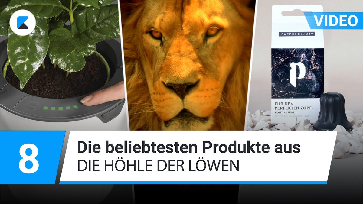 Die 8 beliebtesten Produkte aus DIE HÖHLE DER LÖWEN Die 8 beliebtesten Produkte aus DIE HÖHLE DER LÖWEN