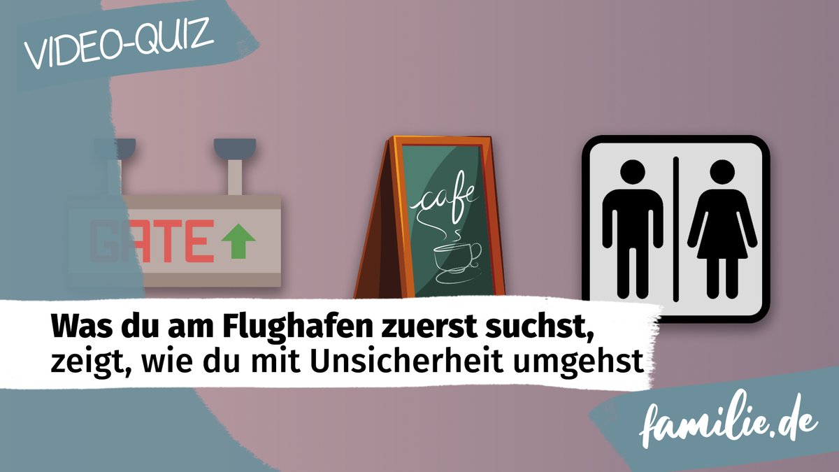 Was du am Flughafen zuerst suchst, zeigt, wie du mit Unsicherheit umgehst