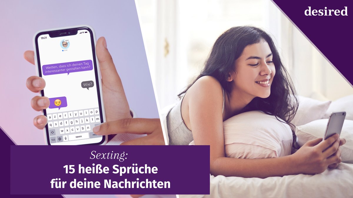 Sexting: 15 heiße Sprüche für deine Nachrichten