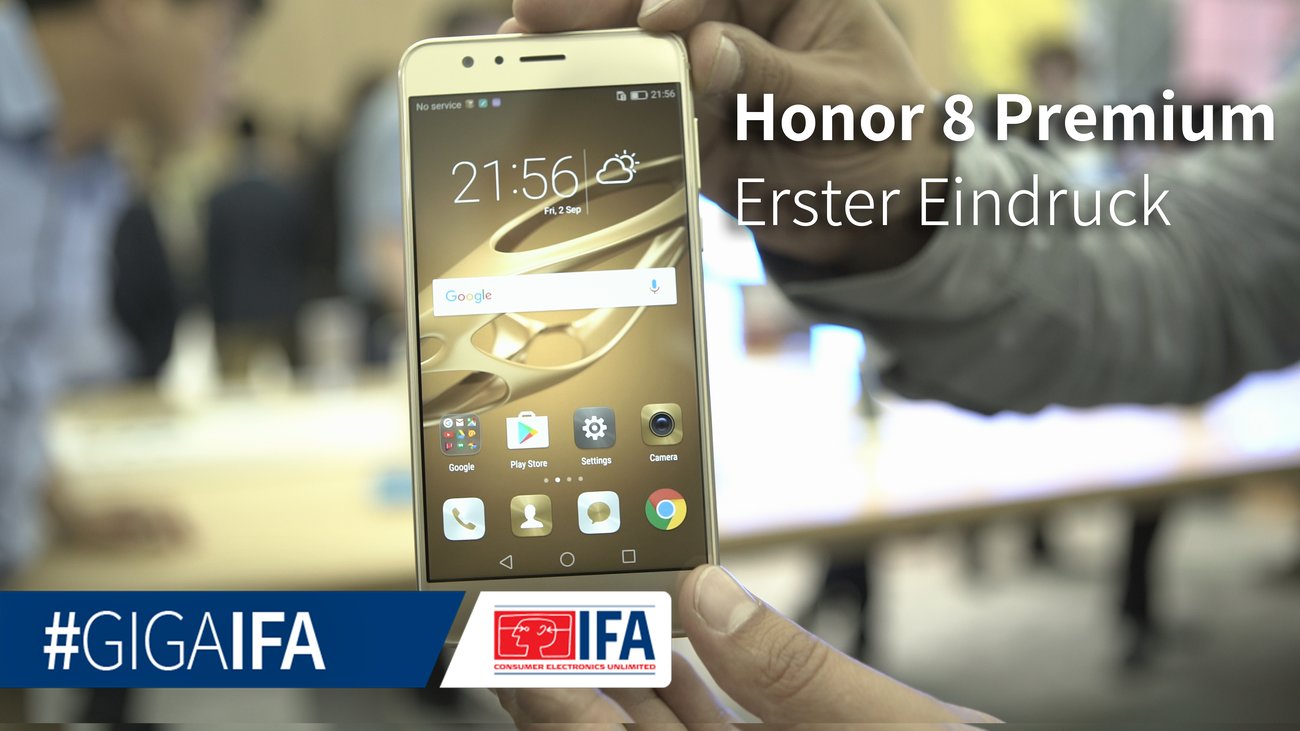 Honor 8 Premium: Goldene Version des High-End-Smartphones im ersten Eindruck