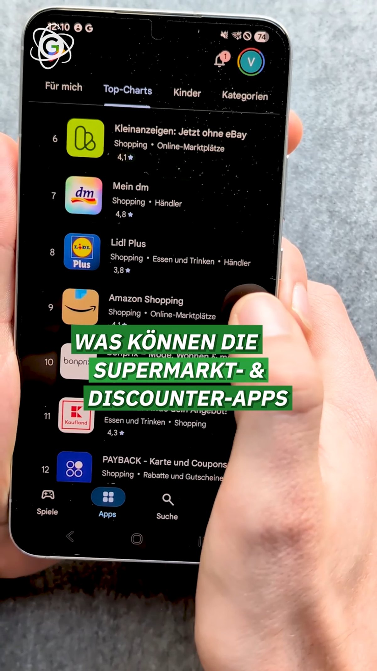 Lidl, Aldi, Rewe? Supermarkt- und Discounter-Apps im Überblick