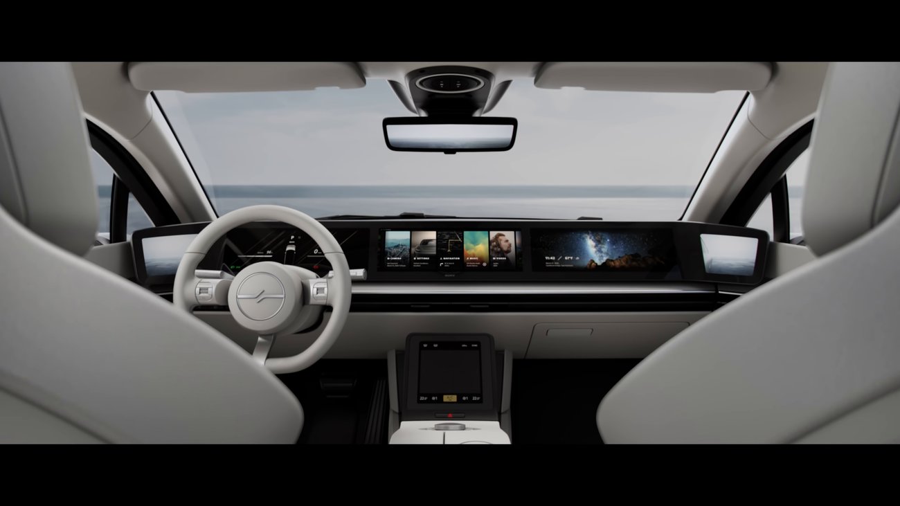 Vision-S: Sonys neues Elektroauto im Vorstellungsvideo