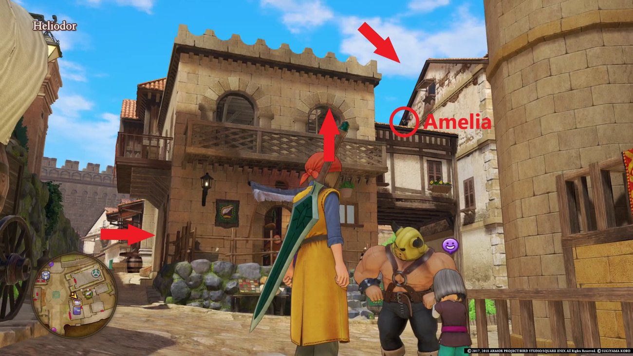 Dragon Quest 11: Mission - Amelias missliche Lage (Walkthrough)