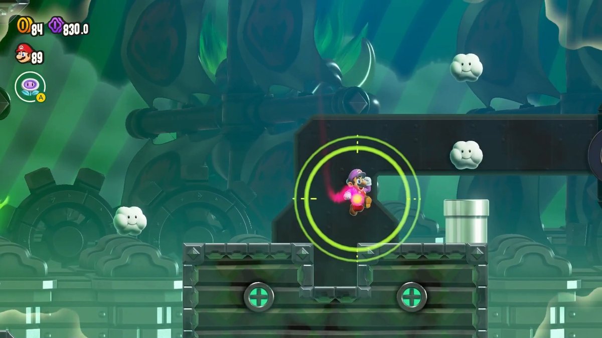 Super Mario Bros. Wonder: Blüteninseln-9 Luftgaleere in den Blüteninseln