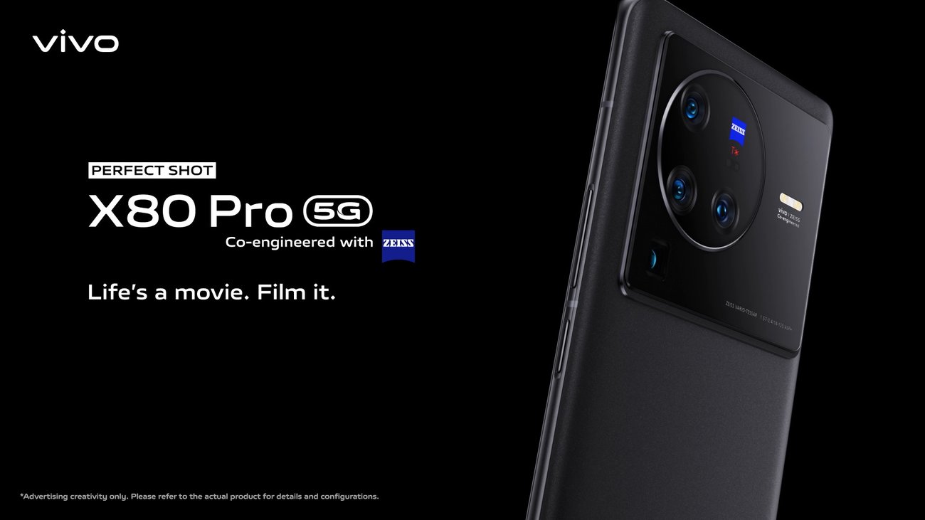 Trailer zum Kamera-Handy Vivo X80 Pro