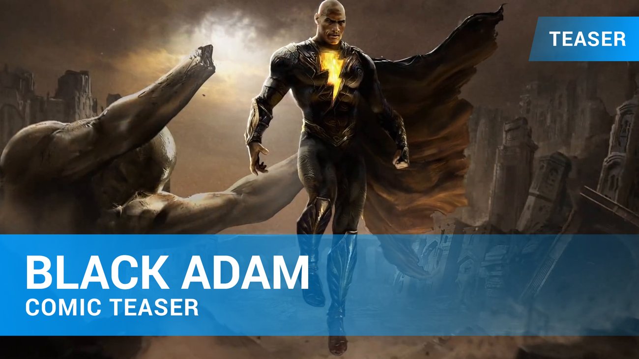 Black Adam - Comic-Motion-Teaser Englisch