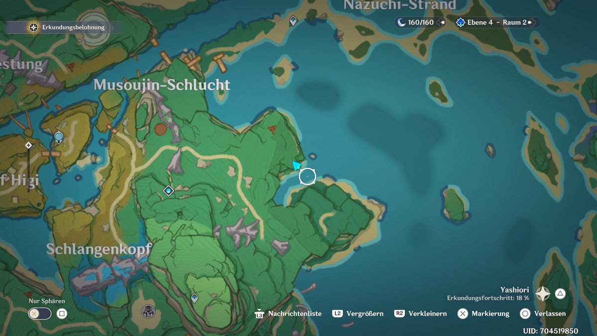 Genshin Impact: Elektroculus #5 in Yashiori - Fundort Genshin Impact: Elektroculus #5 in Yashiori - Fundort