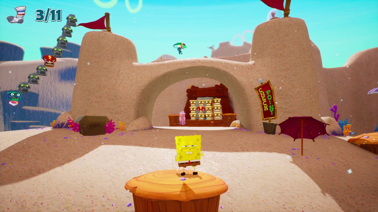 SpongeBob Rehydrated | Fundorte aller Socken - Level: Goo Lagune