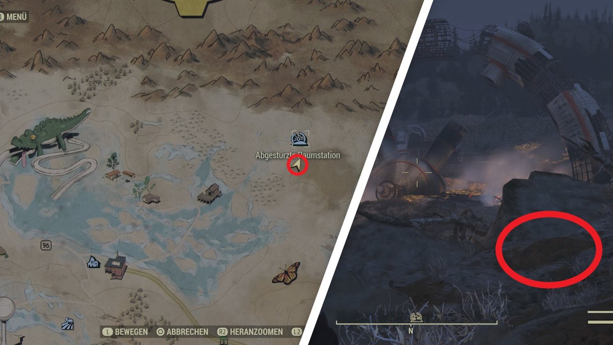 Fallout 76: Toxic-Valley-Schatzkarte 04 - Lösung