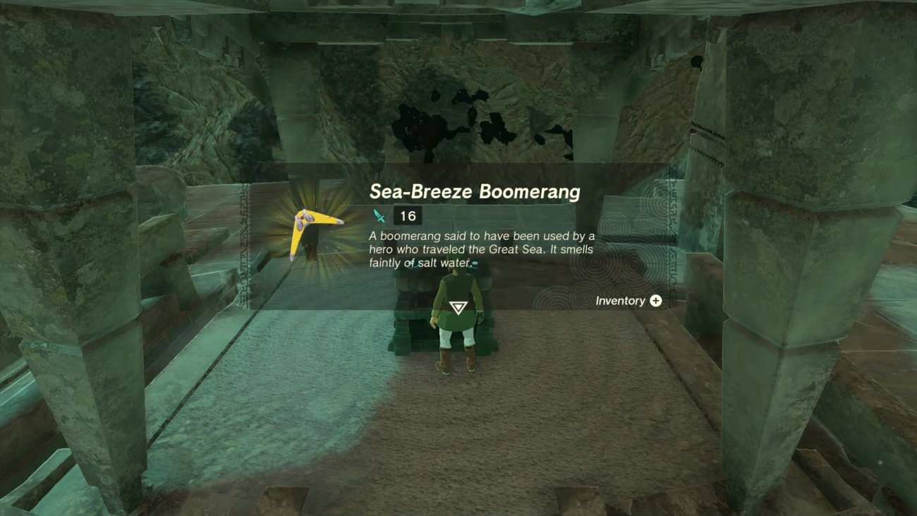 Zelda Tears of the Kingdom: Seewind-Bumerang finden