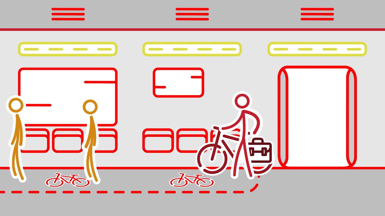 دوچرخه سواری در قطار: این چیزی است که باید بدانید