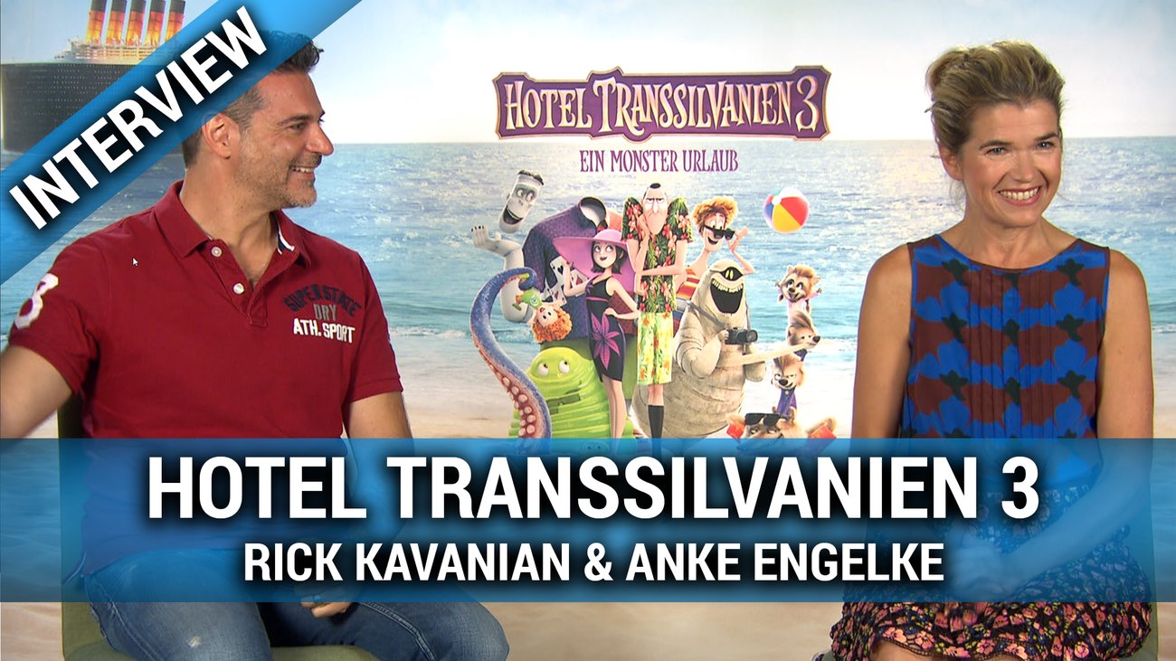 HOTEL TRANSSILVANIEN 3 - Interview mit Rick Kavanian und Anke Engelke