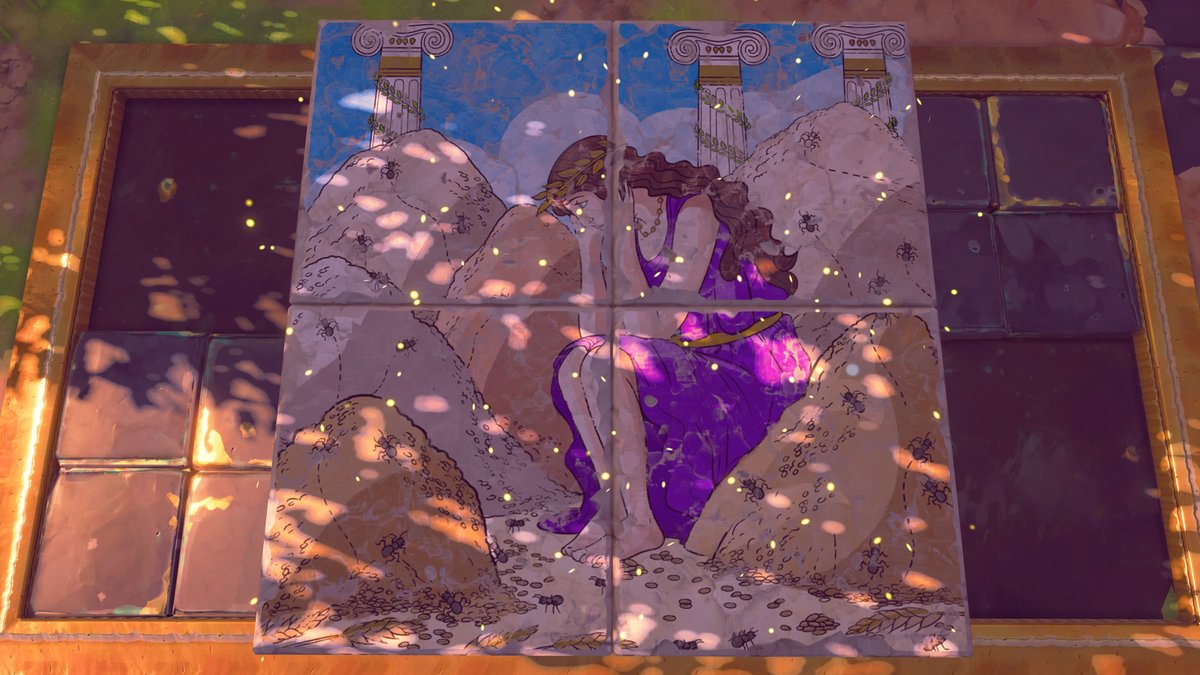 Immortals Fenyx Rising: Fresko #4 (Tal des ewigen Frühlings) - Fundort und Lösung Immortals Fenyx Rising: Fresko #4 (Tal des ewigen Frühlings) - Fundort und Lösung