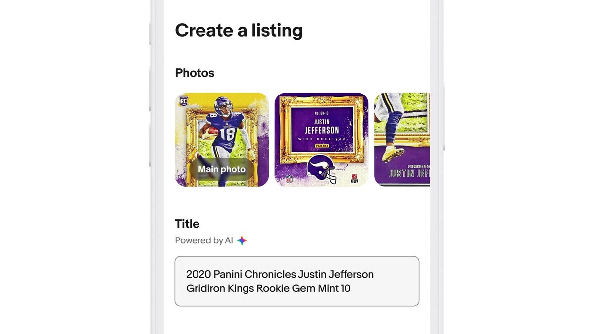 eBay: KI erstellt Anzeigen fast alleine eBay: KI erstellt Anzeigen fast alleine