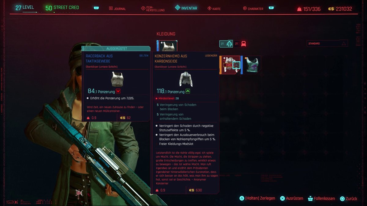 Cyberpunk 2077 | Fundort des legendären Konzernhemds Cyberpunk 2077 | Fundort des legendären Konzernhemds