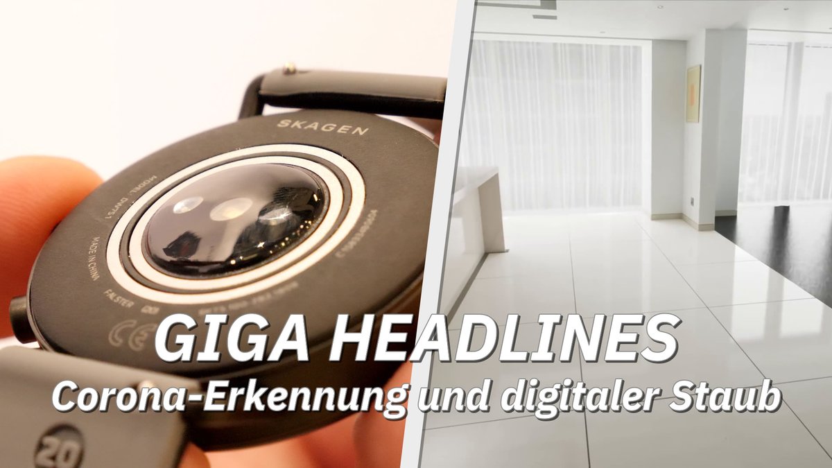 Mit Smartwatches Corona erkennen? – GIGA Headlines