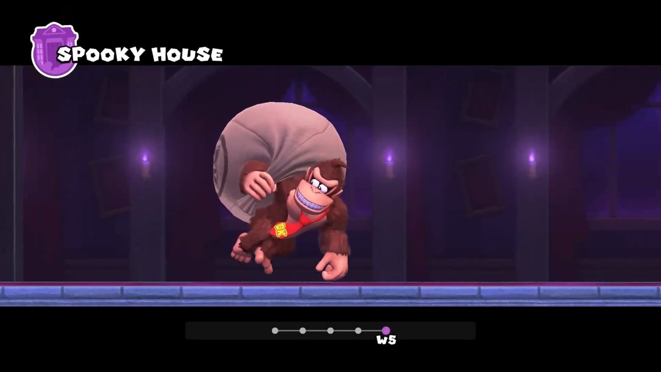 Mario vs. Donkey Kong: Welt 5 – Gruselvilla