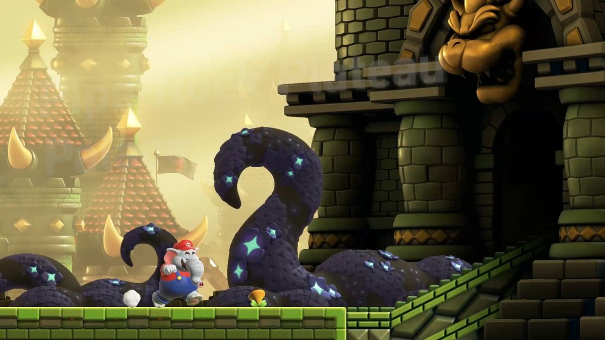 Super Mario Bros. Wonder: W1-12 Palast der Röhrenfelsen-Wiese Super Mario Bros. Wonder: W1-12 Palast der Röhrenfelsen-Wiese