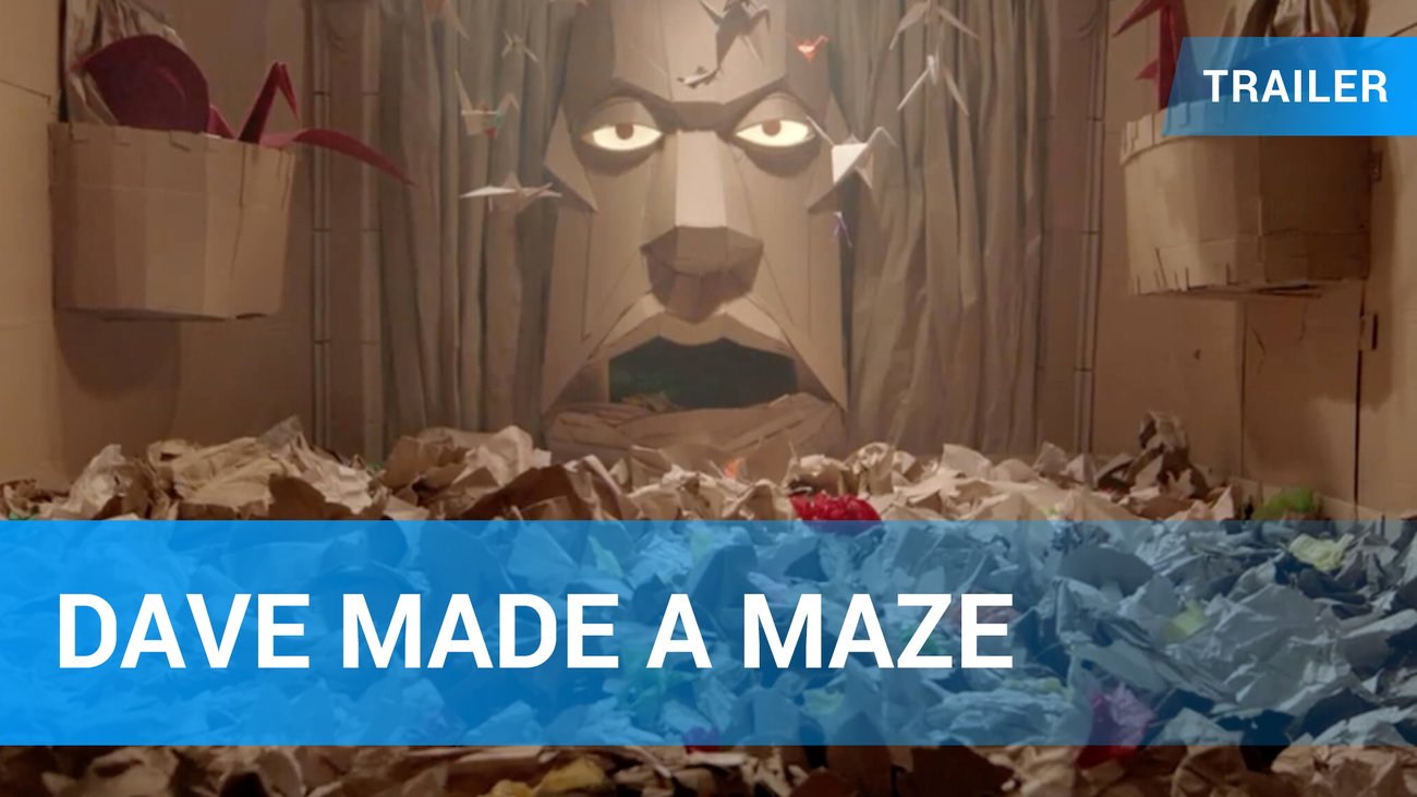 Dave Made a Maze - Trailer Deutsch