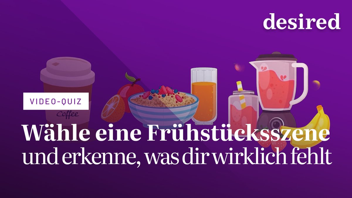 Wähle eine Frühstücksszene und erkenne, was dir wirklich fehlt Wähle eine Frühstücksszene und erkenne, was dir wirklich fehlt