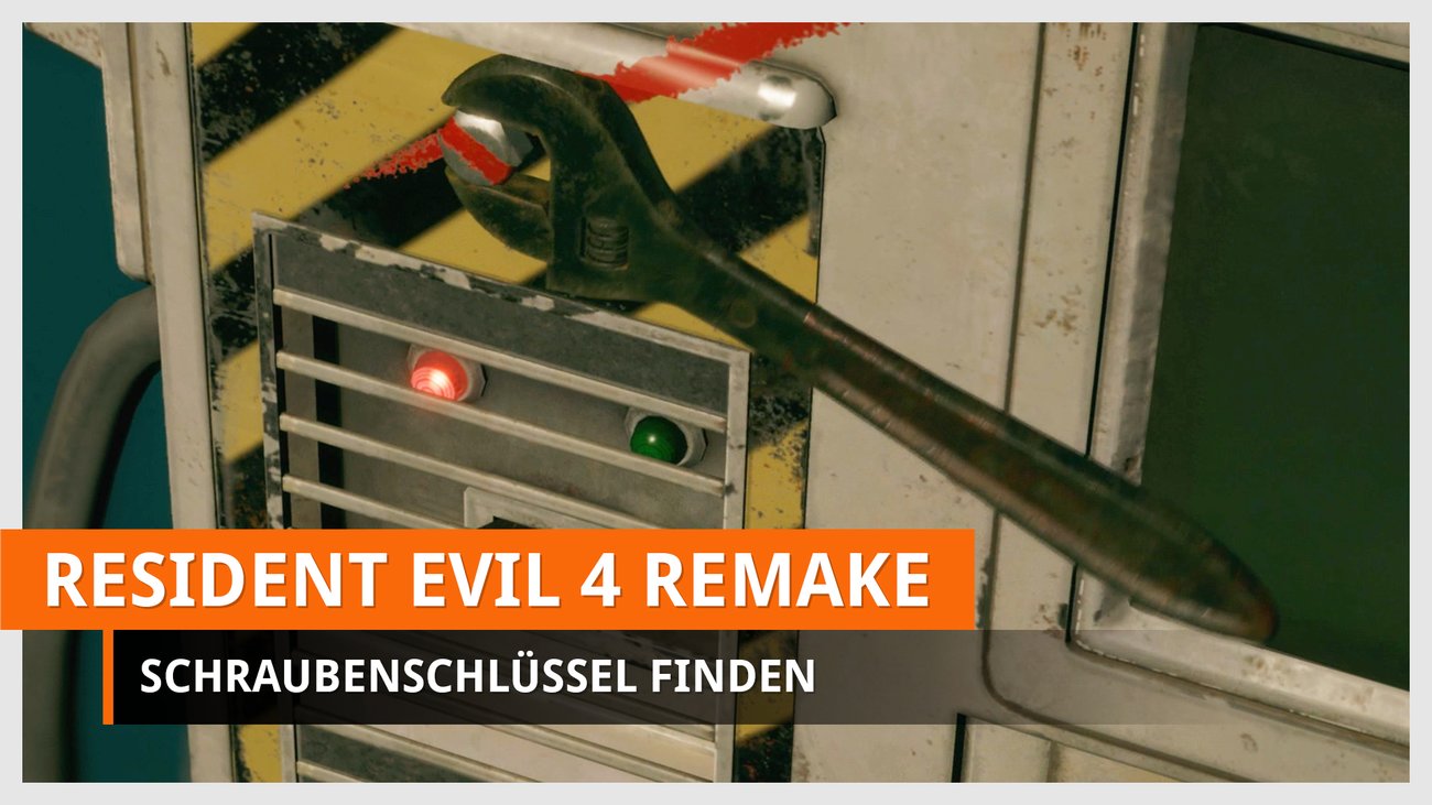 Resident Evil 4 Remake: Schraubenschlüssel finden