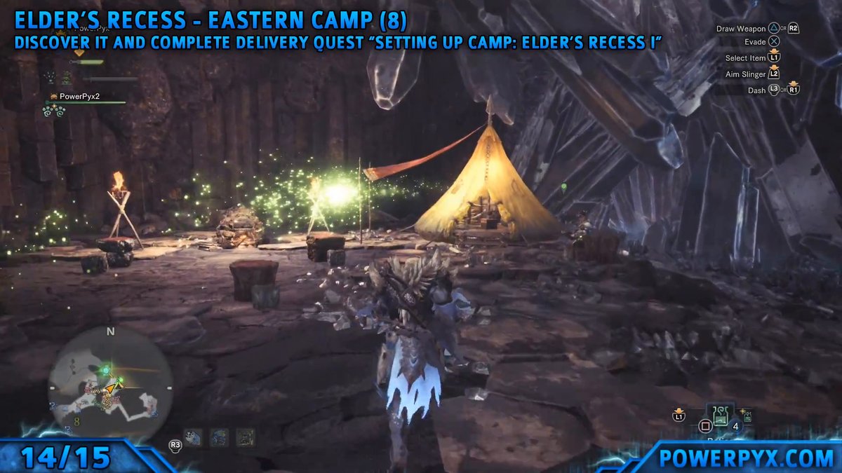 Monster Hunter World: Fundorte aller Lager