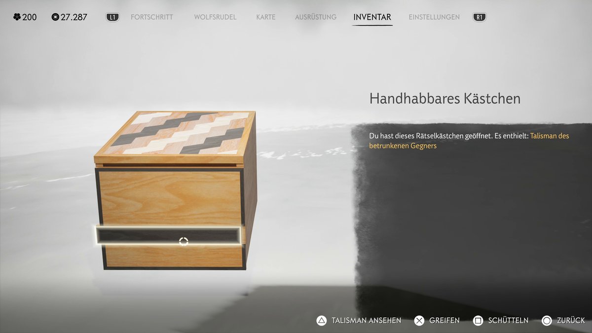 Ghost of Yotei: Handhabbares Kästchen (Lösung) Ghost of Yotei: Handhabbares Kästchen (Lösung)