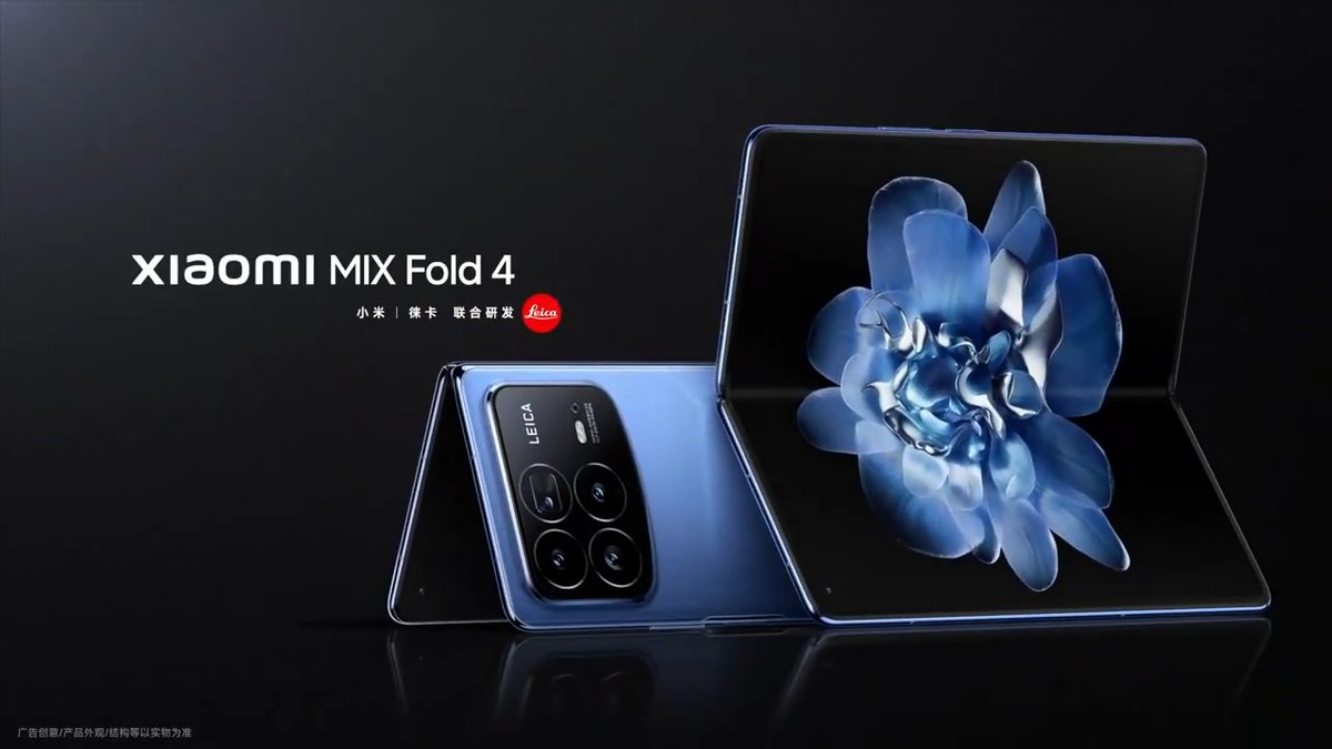 Xiaomi Mix Fold 4: Teaser-Video