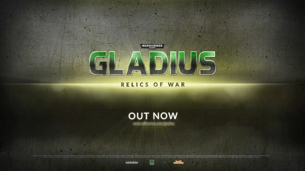 Warhammer 40.000: Gladius – Relics of War – Veröffentlichungstrailer