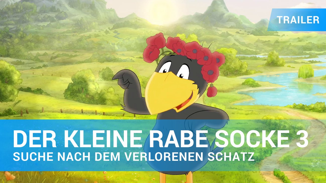 Der kleine Rabe Socke 3 - Suche nach dem verlorenen Schatz - Trailer Deutsch