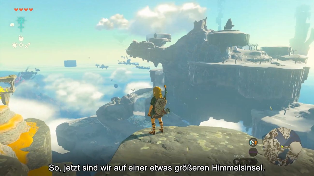 Zelda: Tears of the Kingdom – Nintendo zeigt 10 Minuten Gameplay