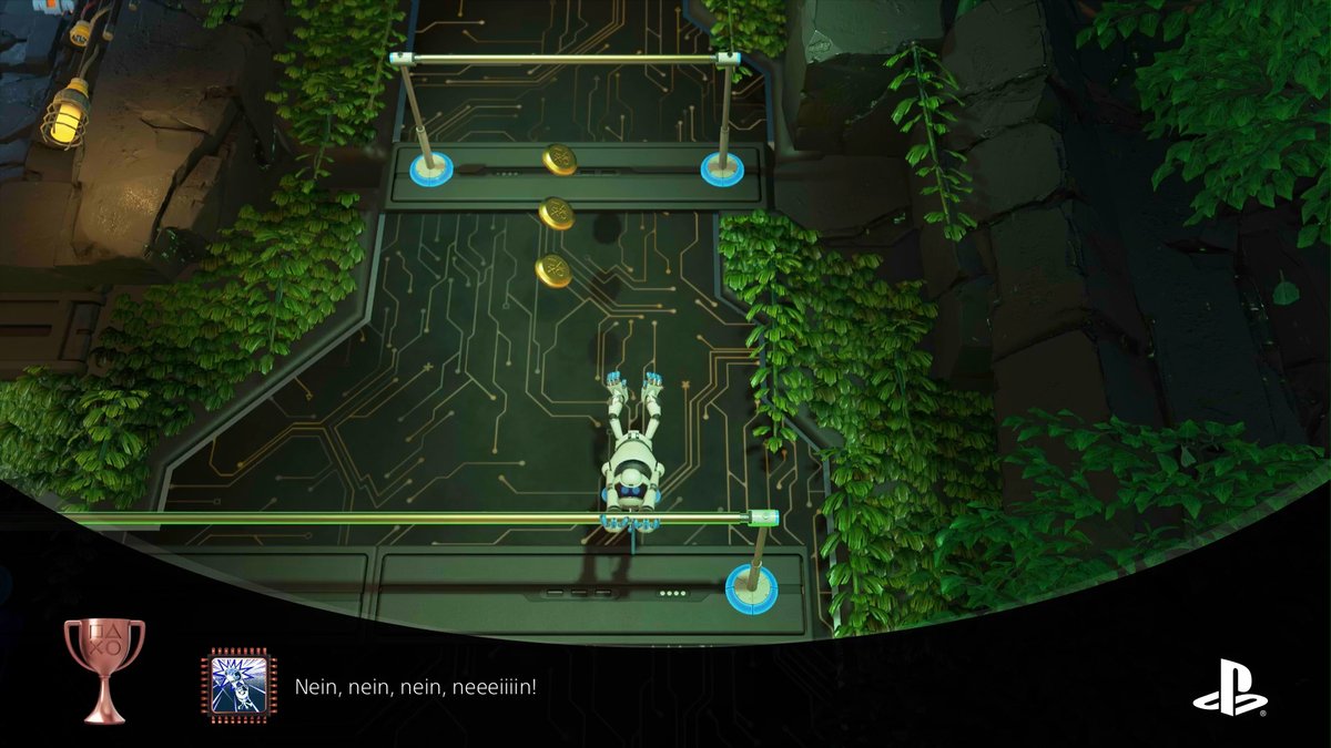 Astro's Playroom: So schaltet ihr die Trophäe "Nein, nein, nein, neeeiiiin!" frei Astro's Playroom: So schaltet ihr die Trophäe "Nein, nein, nein, neeeiiiin!" frei