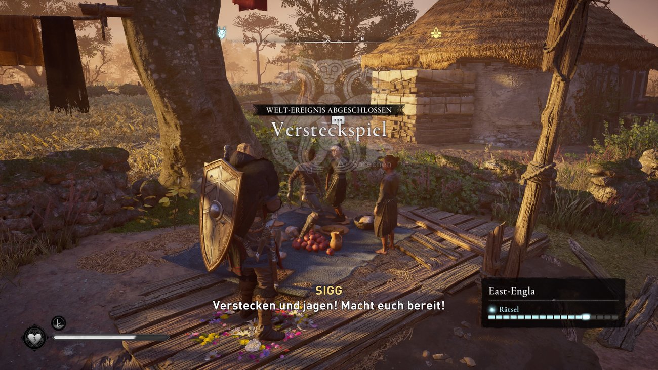 Assassin's Creed Valhalla: Weltereignis "Versteckspiel" - Lösung