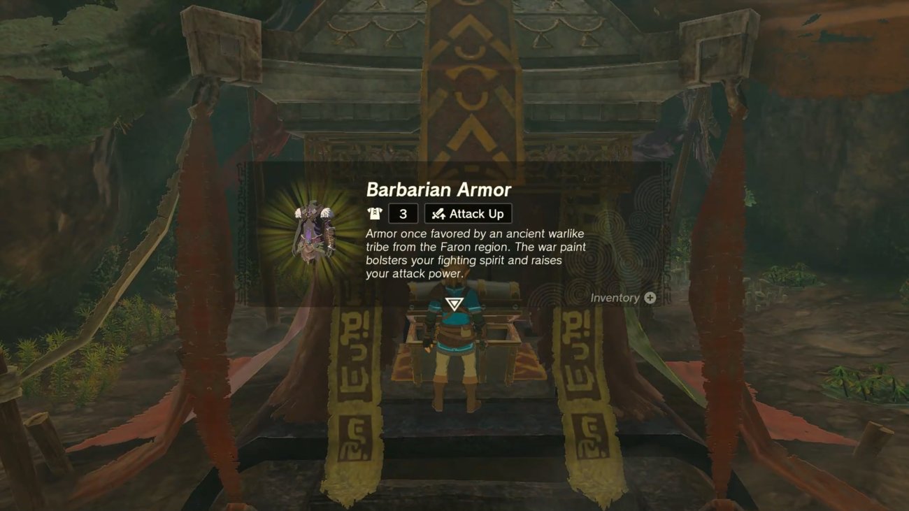 Zelda Tears of the Kingdom: Barbarenkleider finden