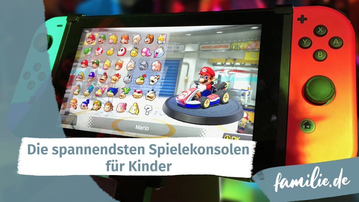 Die spannendsten Spielekonsolen für Kinder